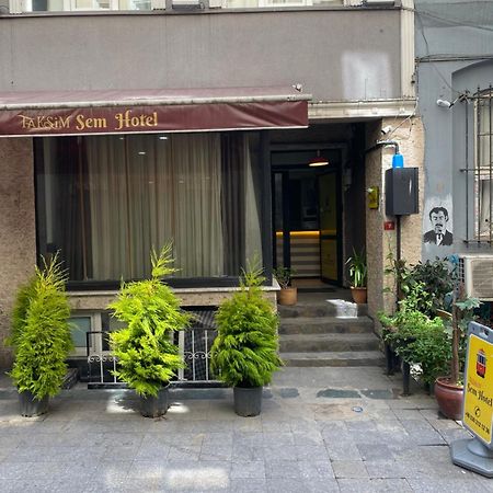 Taksim Sem Hotel Истанбул Екстериор снимка