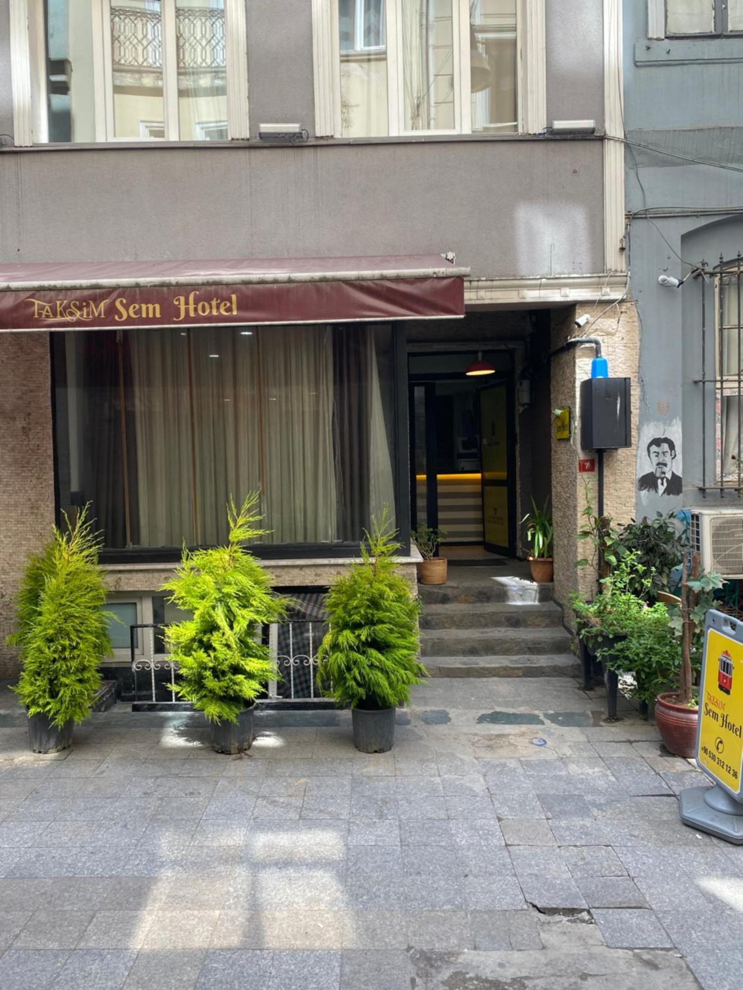Taksim Sem Hotel Истанбул Екстериор снимка